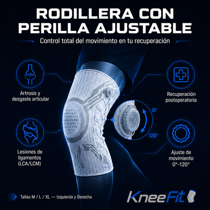 Rodillera de Compresión Ajustable